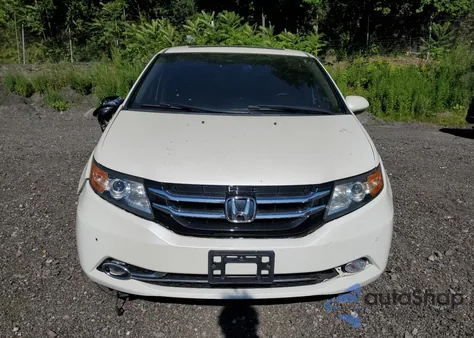 2015 Honda Odyssey Touring из США, поврежденный, VIN 5FNRL5H99FB113695